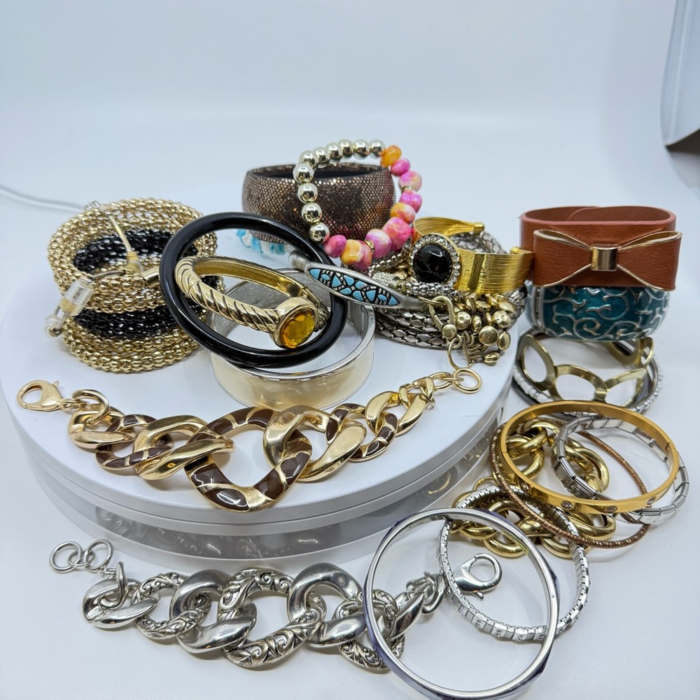 Bundle of Vintage Bracelets  30+ pieces